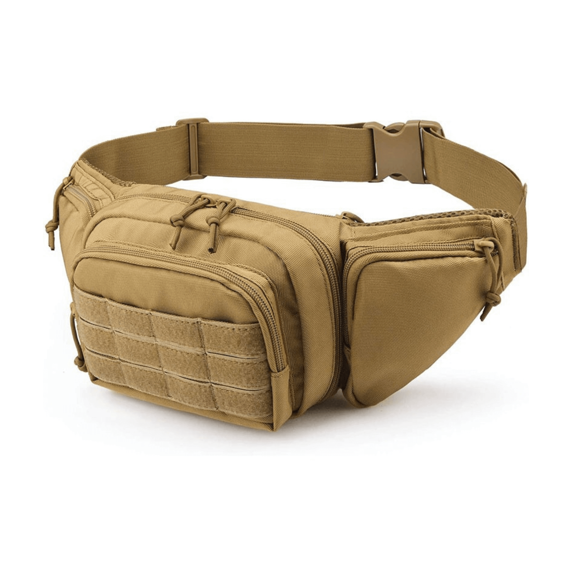 VIIDOO 3P Military Duffel Bag – Wasserdichte Hüfttasche Mit Schultergurt, MOLLE-System, 6 Liter, Tarnfarben